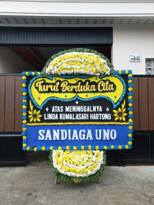 Papan Bunga Duka di Seuat